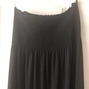 Strapless summer dress